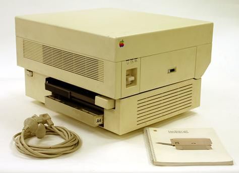 The world's first usable desktop Postscript printer