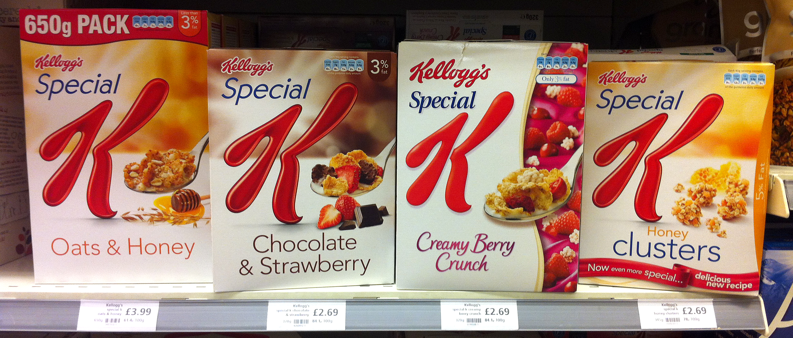 Hey Special K, what is wrong with this picture?