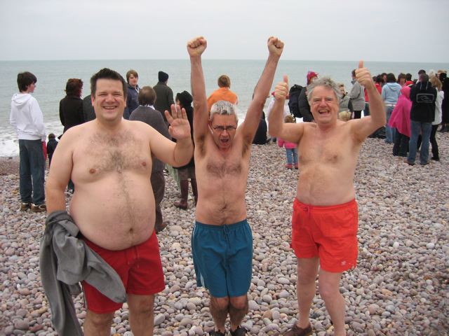 Budleigh Christmas day swim