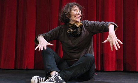 Jane Birkin at the Barbican, March 2003. Photo: The Guardian