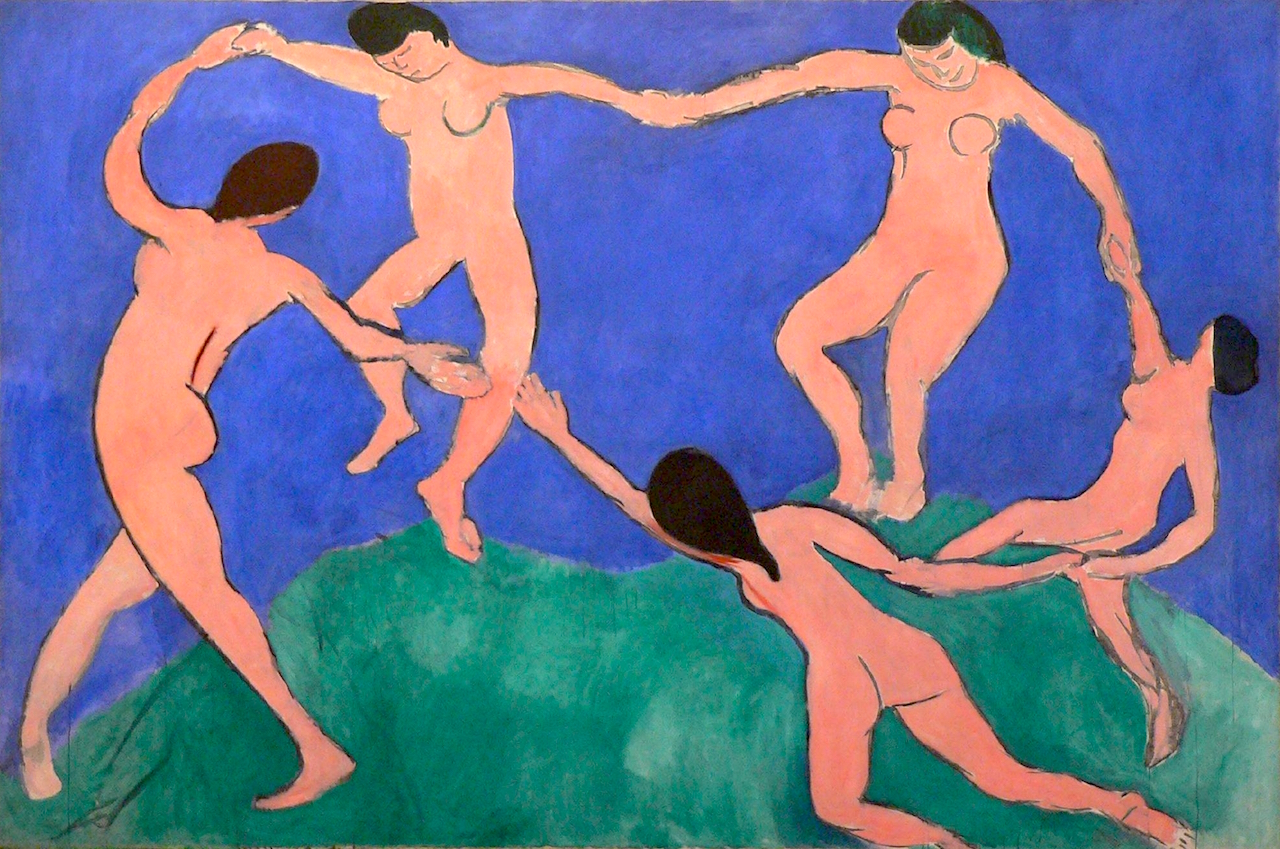 Henri Matisse. What a guy... This is La Danse