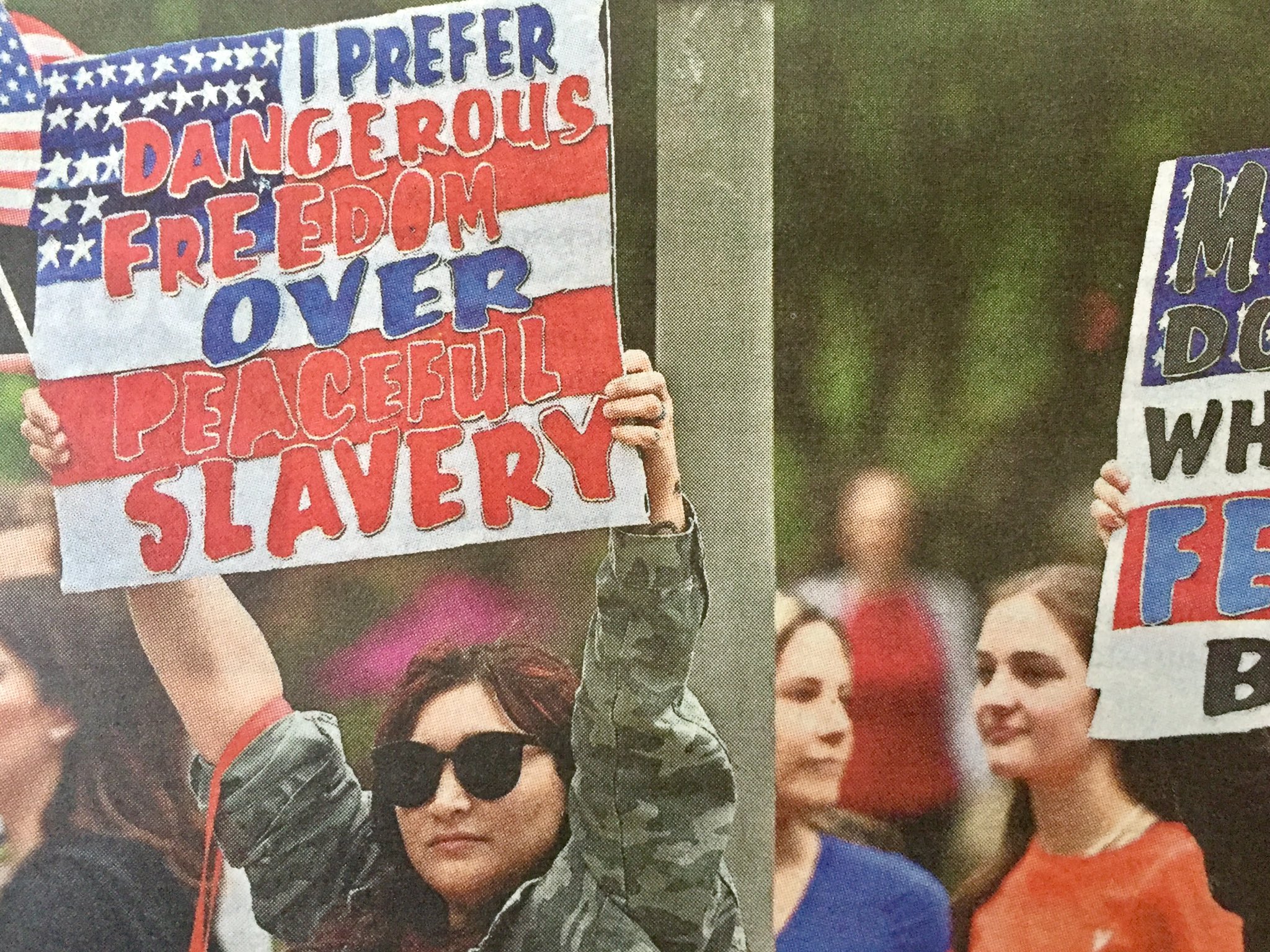 Slavery or Freedom?