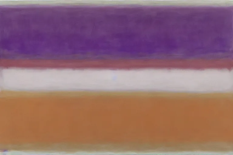 Abstract painting in the manner of Mark Rothko, generated from the words of this post