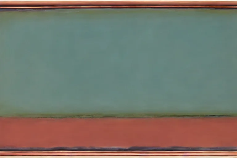 Abstract painting in the manner of Mark Rothko, generated from the words of this post