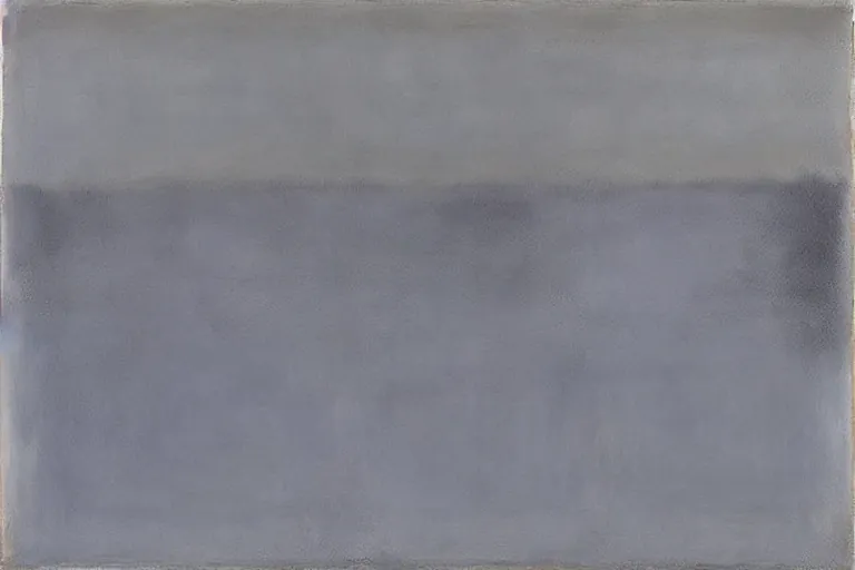 Abstract painting in the manner of Mark Rothko, generated from the words of this post