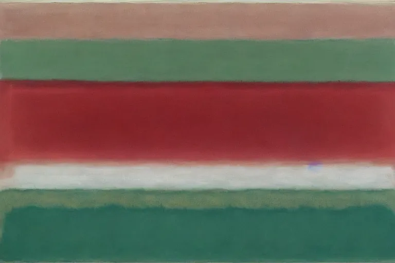 Abstract painting in the manner of Mark Rothko, generated from the words of this post