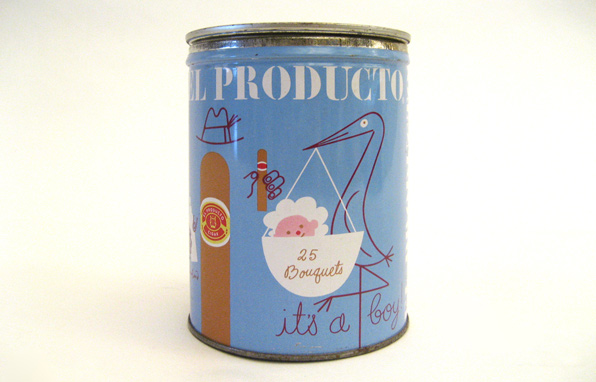 Paul Rand's cigar box