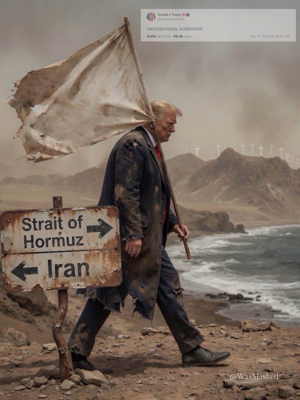Trump is a cunt. But we already knew that.

