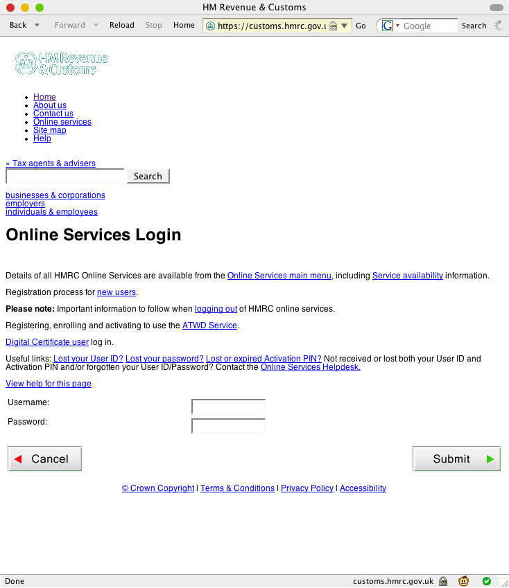 Online VAT registration